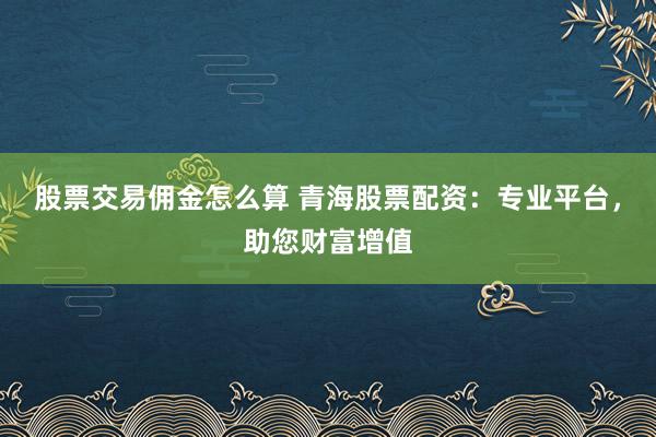 股票交易傭金怎么算 青海股票配資：專業(yè)平臺(tái)，助您財(cái)富增值