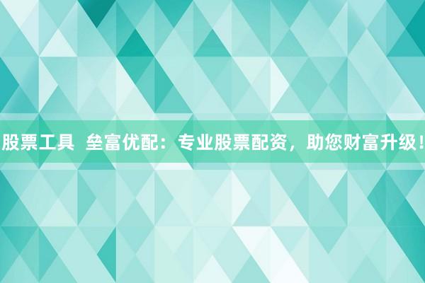 股票工具  壘富優(yōu)配：專業(yè)股票配資，助您財富升級！